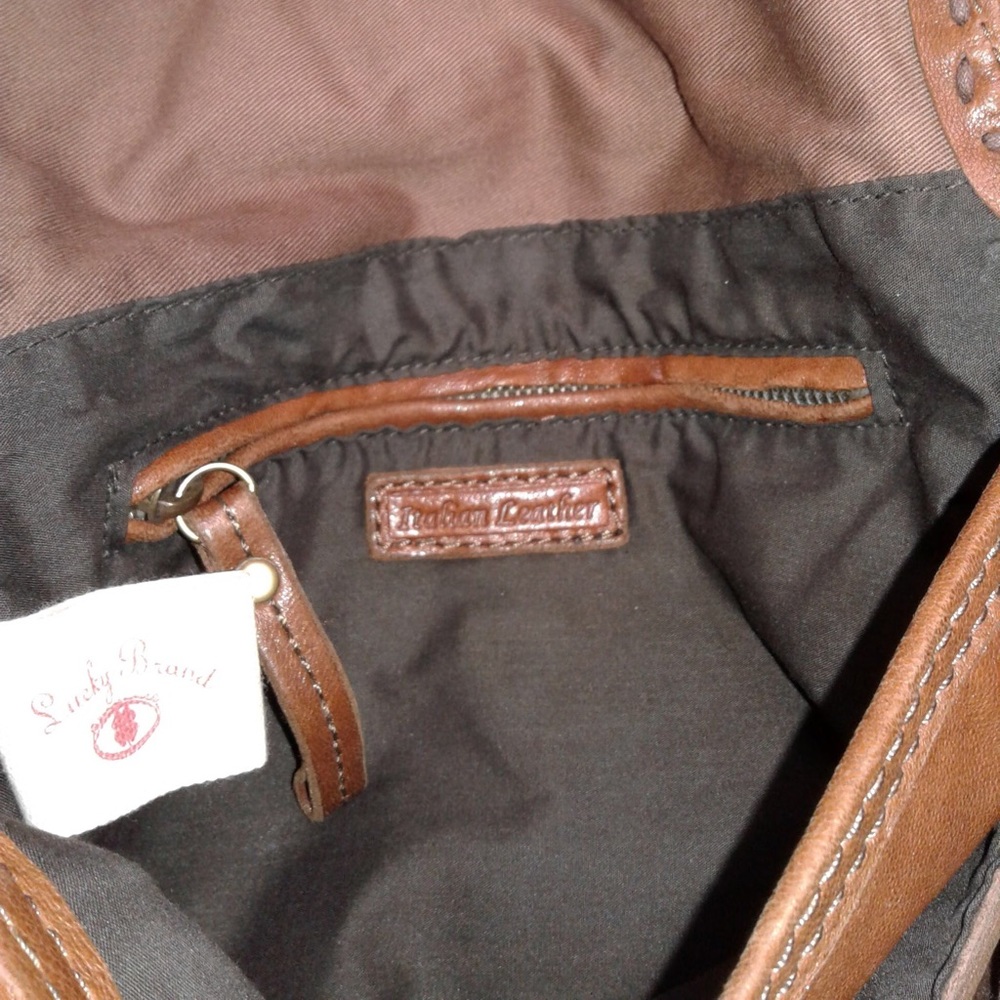 Lucky Brand Crossbody bag, Italian leather, Brown - Picture 5 of 8